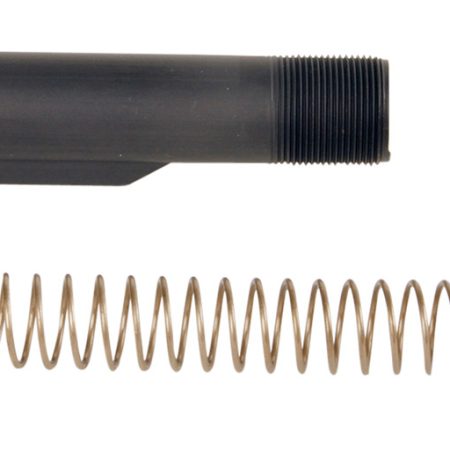 LBE Unlimited MILBUFKTCG Mil-Spec Buffer Tube Kit  6 Position AR-15 Gray