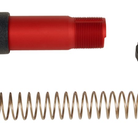 LBE Unlimited PBUFKTRED Pistol Buffer Tube Kit  Red AR-Platform