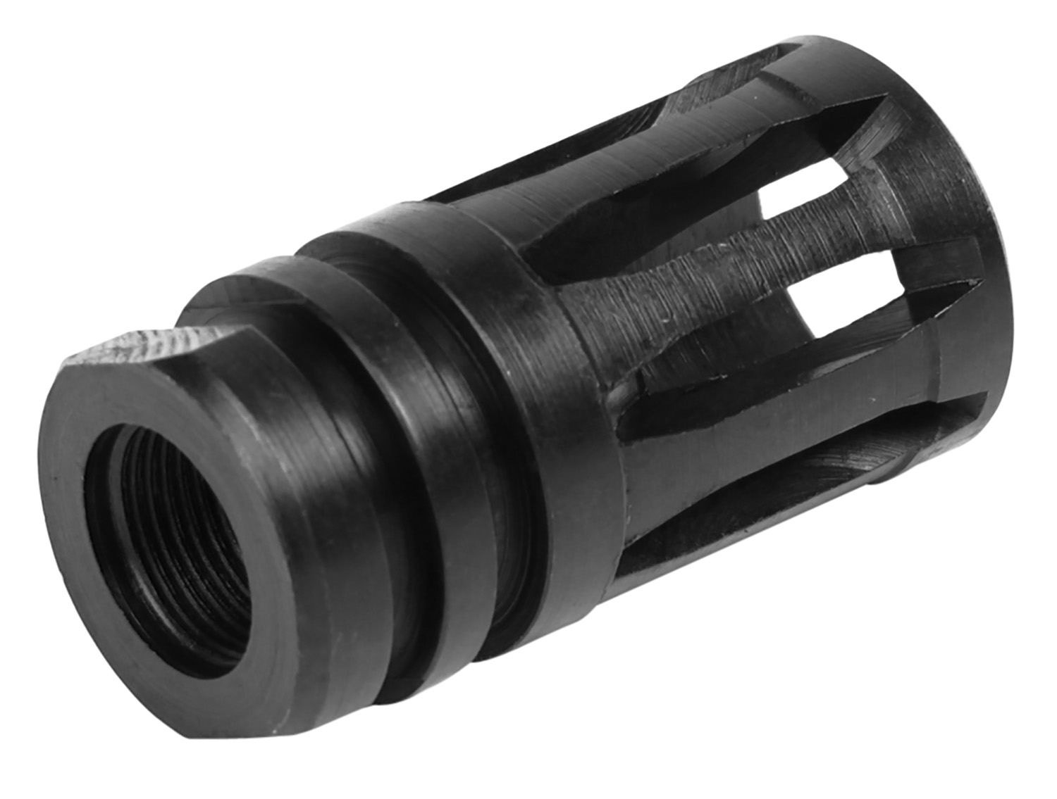 LBE Unlimited ARA2FH A2 Birdcage Black 4140 Steel for 5.56x45mm NATO AR-15