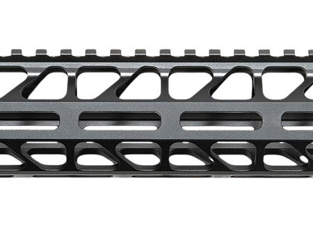 Battle Arms Development BADWH15MLOK Workhorse Handguard 15" M-LOK, Free-Floating Style Made of 6061-T6 Aluminum with Black Anodized Finish for AR-15
