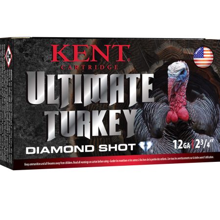 Kent Cartridge C122TK465 Ultimate Turkey 12Gauge 2.75" 1 5/8oz 5Shot 10 Per Box/10 Case