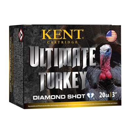 Kent Cartridge C203TK365 Ultimate Turkey 20Gauge 3" 1 1/4oz 5Shot 10 Per Box/10 Case