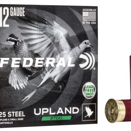 Federal USH1226 Upland Field & Range 12Gauge 2.75" 1oz 6Shot 25 Per Box/10 Case