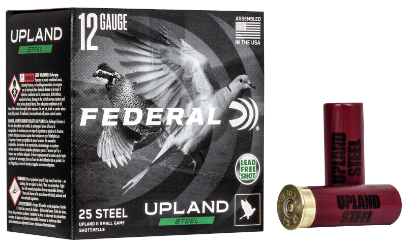 Federal USH1226 Upland Field & Range 12Gauge 2.75" 1oz 6Shot 25 Per Box/10 Case