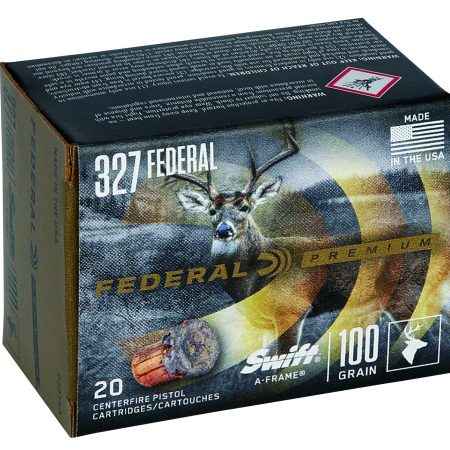 Federal P327SA Premium  327FederalMag 100gr Swift A Frame 20 Per Box/10 Case