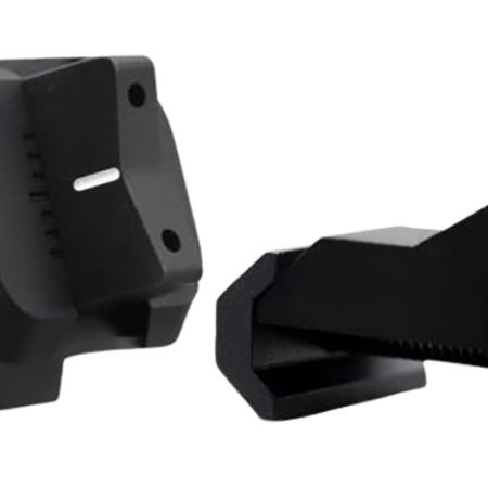 XS Sights AR00081N XTI2 45 Degree Offset BUIS Non-Tritium Set Black Orange Front White Stripe Rear for AR-15