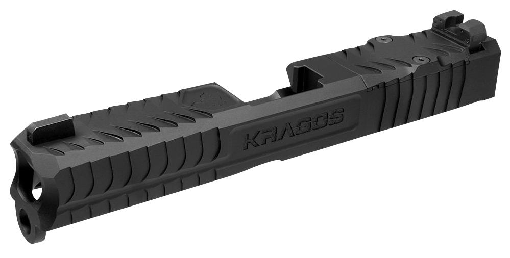 CMC Triggers SLD193GRMR Kragos Compatible w/Glock 19 Gen3 RMR Cut Black DLC 17-4 Stainless Steel