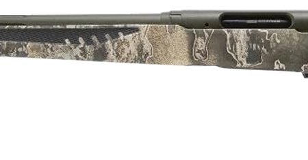 Savage Arms 57761 110 Timberline 7mm Rem Mag 3+1 24", OD Green Cerakote, Realtree Excape Fixed AccuStock with AccuFit, Left Hand