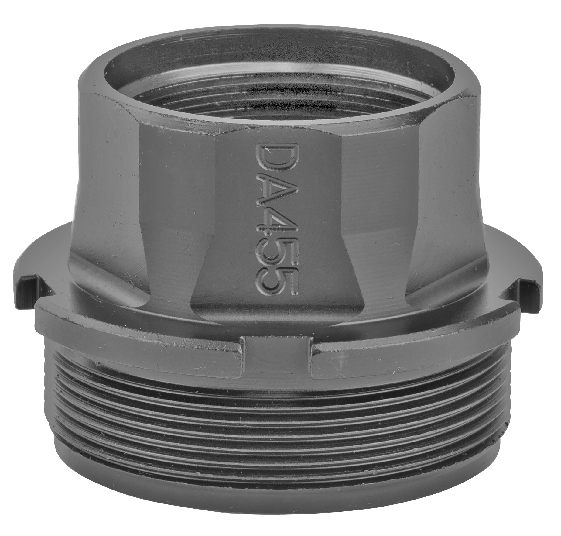 Dead Air DA455 Xeno Adapter 4140 Steel Black Nitride