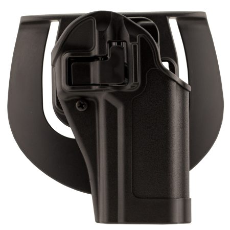 Blackhawk 410561BKR Serpa CQC  OWB Size 61 Matte Black Polymer Belt Loop/Paddle Fits Sig P250/P320 Right Hand