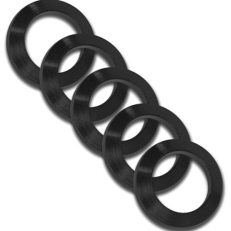 GrovTec US Inc GTHM320 Crush Washer  308 Cal Black Nitride Steel 5/8"-24 tpi Rifle 5 Per Pack