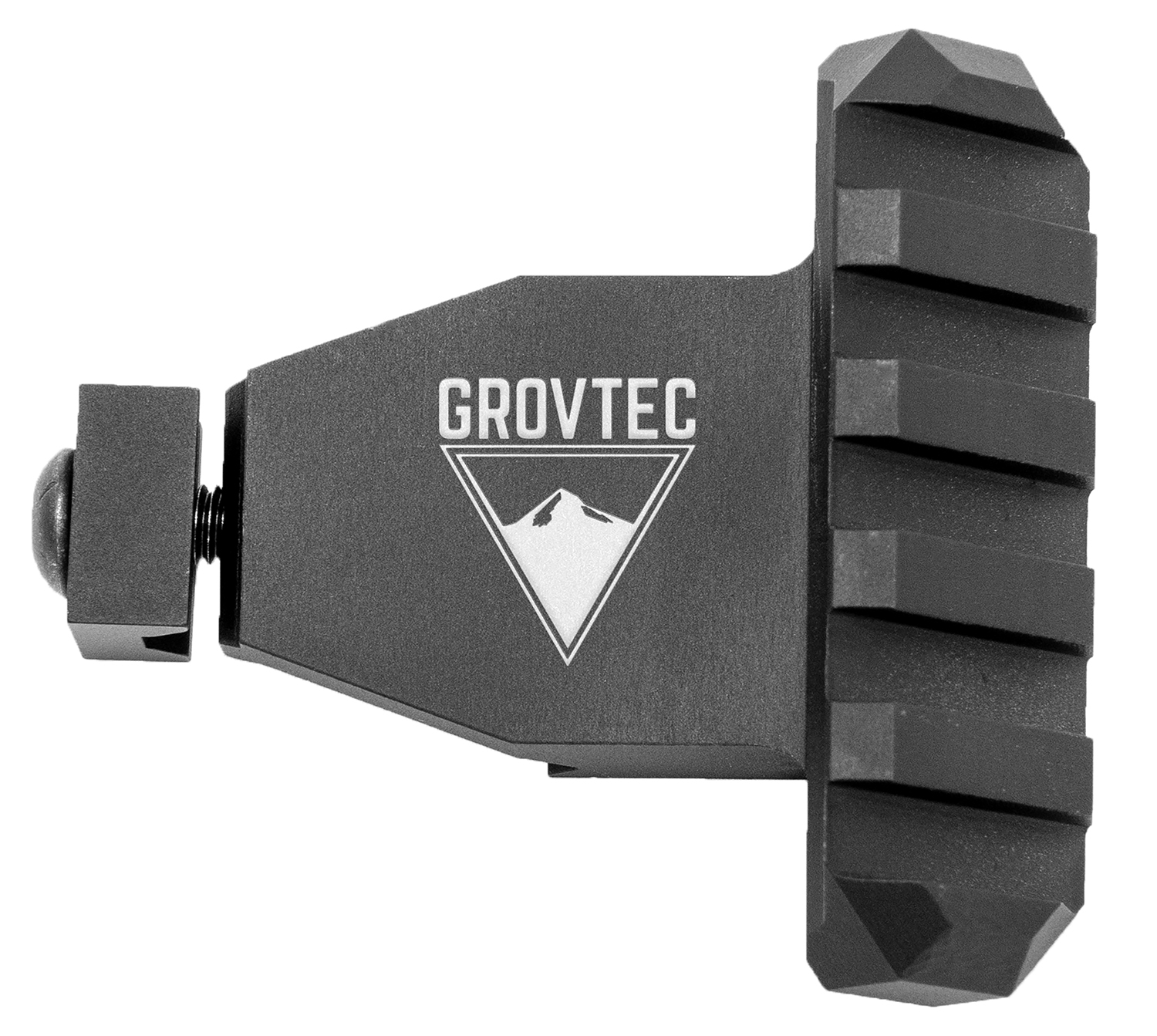 GrovTec US Inc GTSW321 Picatinny Rail Angled Black Anodized Aluminum