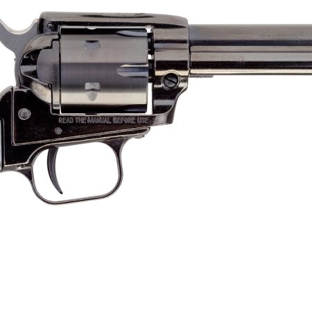 Heritage Mfg RR22MB4BHBPRL Rough Rider  22 LR 22 WMR 6 Shot 4.75" Black Oxide Steel Barrel, Black Oxide Frame Zinc Alloy Frame, Black Oxide Cylinder, Altamont Black Pearl Grip, Exposed Hammer