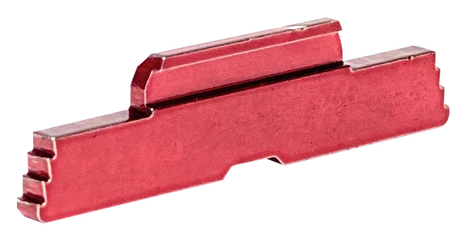 Cross Armory CRG5SLRD Slide Lock Extended Compatible w/Glock Gen1-5/P80 Red Steel