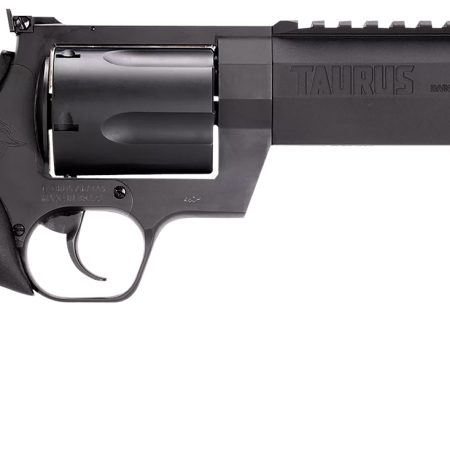 Taurus 2460061RH Raging Hunter  460 S&W Mag 5rd 6.75" Matte Black Barrel Matte Black Oxide Steel Cylinder & Frame Black Rubber with  Integrated Cushion Insert Grip