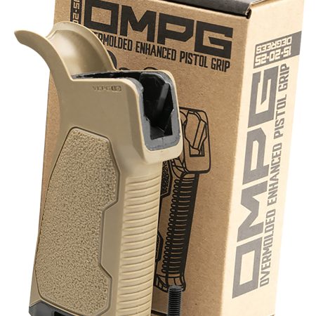 Strike AROMPG15FDE AR Enhanced Pistol Grip 15 Degrees AR Platform Flat Dark Earth Rubber