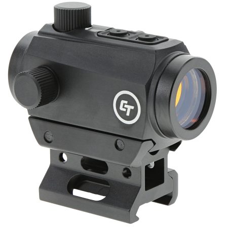 Crimson Trace 0102030 CTS-25  Matte Black 1x20mm 4 MOA Red Dot Reticle, Picatinny Rail Mount