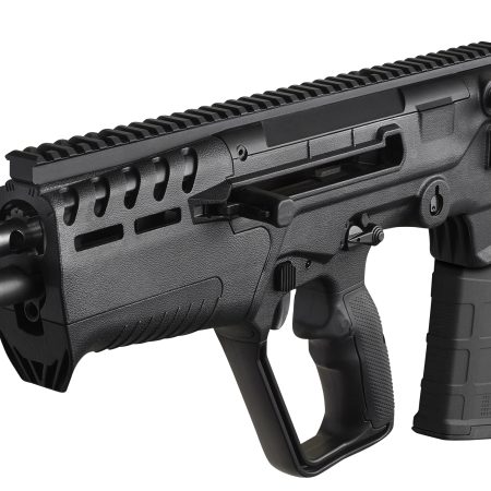IWI US T7B2010 Tavor 7 7.62x51mm NATO Caliber with 20" Barrel, 10+1 Capacity, Black Metal Finish, Black Fixed Bullpup Stock & Black Polymer Grip Ambidextrous Hand