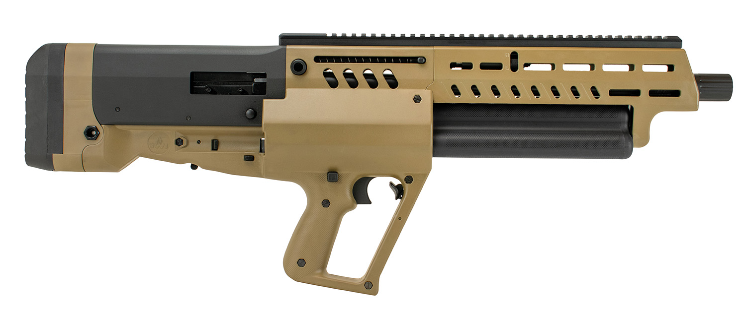 IWI US TS12F Tavor TS12 12 Gauge 3" 18.50" 15+1 Flat Dark Earth Rec Black Fixed Bullpup Stock