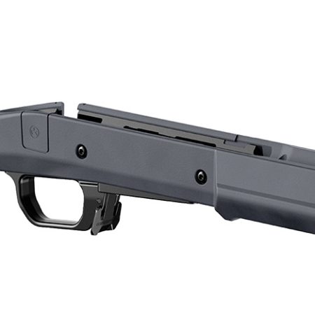 Magpul MAG1069-GRY-LT Hunter 110 Stock Fixed with Aluminum Bedding & Adj Comb Stealth Gray Synthetic Savage 110 Short Action Left Hand