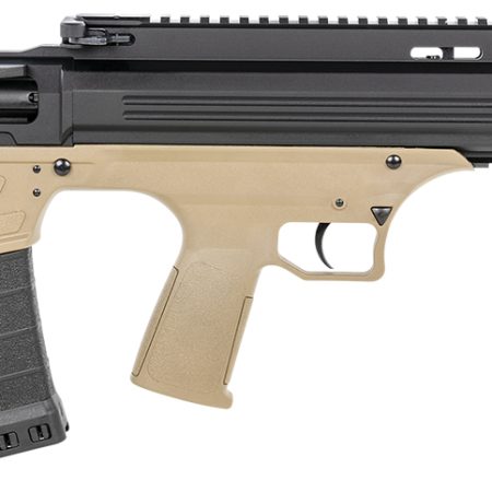 ATI ATIG12BDT Bulldog 12 Gauge Semi-Auto 3" 5+1 18.50" Black Steel Barrel, Black Aluminum Receiver, Picatinny Rail, Tan Fixed Bullpup Stoc & Grip