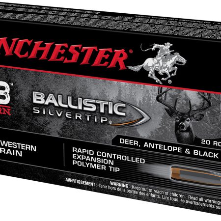 Winchester Ammo SBST68W Ballistic Silvertip  6.8Western 170gr Rapid Controlled Expansion Polymer Tip 20 Per Box/10 Case