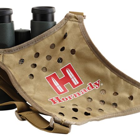 Hornady 99121 Binocular Harness Tan Red Logo Elastic Straps
