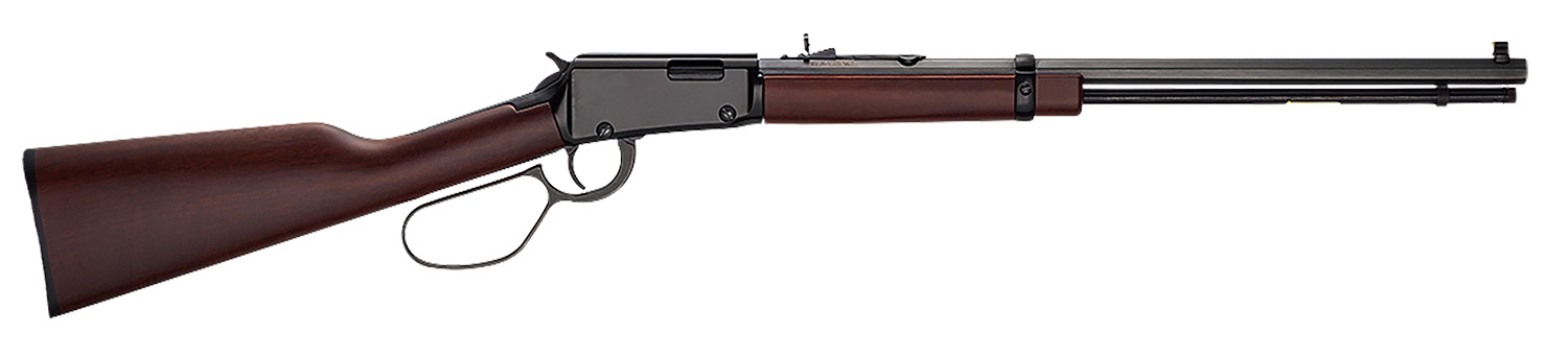 Henry H001TML Frontier Large Loop Full Size 22 WMR 12+1 20.50" Blued Octagon Barrel Black Steel Receiver American Walnut Right Hand