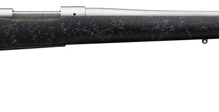 Winchester Guns 535242299 Model 70 Extreme Weather 6.8 Western Caliber with 3+1 Capacity, 24" Barrel, Matte Stainless Metal Finish & Gray Webbed Black Fixed Bell & Carlson Stock Right Hand (Full Size)