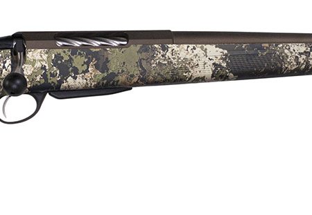 Tikka JRTXVW331R10 T3x Lite 300 Win Mag 3+1 24.30" Fluted/Threaded, Midnight Bronze Cerakote Barrel/Rec, Veil Wideland Synthetic Stock, Interchangeable Grip, Muzzle Brake