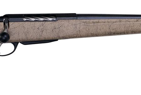 Tikka JRTXRT319 T3x Lite 6.5 PRC 3+1 24.30" Fluted/Threaded, Black Barrel/Rec, Black Webbed Tan Roughtech Synthetic Stock, Interchangeable Grip, Muzzle Brake