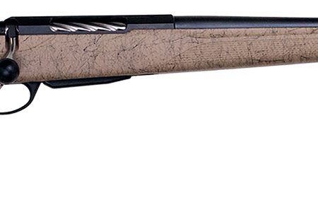 Tikka JRTXRT331R10 T3x Lite 300 Win Mag 3+1 24.30" Fluted/Threaded, Black Barrel/Rec, Black Webbed Tan Roughtech Synthetic Stock, Interchangeable Grip, Muzzle Brake