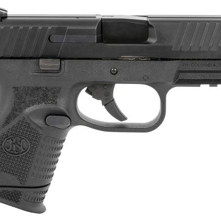 FN 66100816 509C  Steel Frame 9mm Luger 10+1, 3.70" Black Steel Barrel, Matte Black Serrated Stainless Steel Slide & Polymer Frame w/Picatinny Rail, Black Interchangeable Backstrap Grip, Ambidextrous