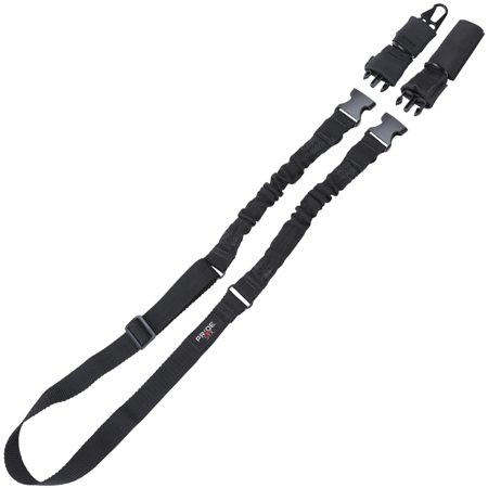 Tac Six 8911 Citadel Single & Double Point Sling Black Webbing 50" OAL Single to Two Point MSR