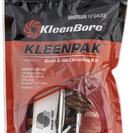 KleenBore SK21610 Grab & Go Cleaning Kit 12 Gauge Shotgun 10 Per Pack