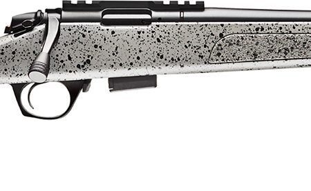 Bergara Rifles BMR003 BMR Full Size 22 WMR 5+1/10+1 18" Matte Blued Steel Threaded Barrel & Drilled & Tapped Steel Receiver, Fixed Gray/Black Speckled Synthetic Stock