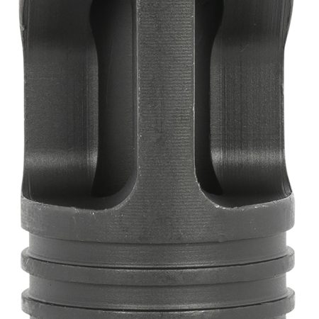 LBE Unlimited AK47-DP Dual Port Flash Hider Black with 14x1 LH Threads AK-Platform