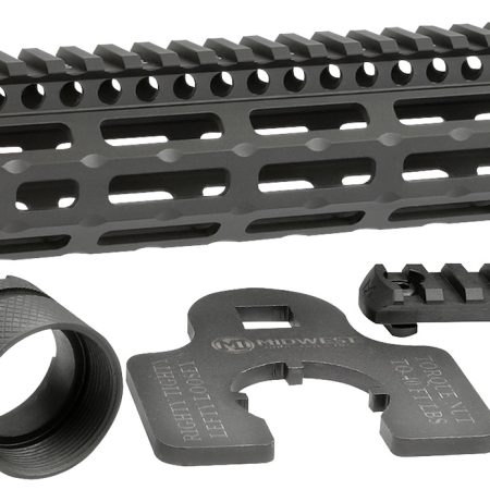 Midwest Industries MIG4M105 Tactical G4M Handguard Aluminum Black Anodized AR-15