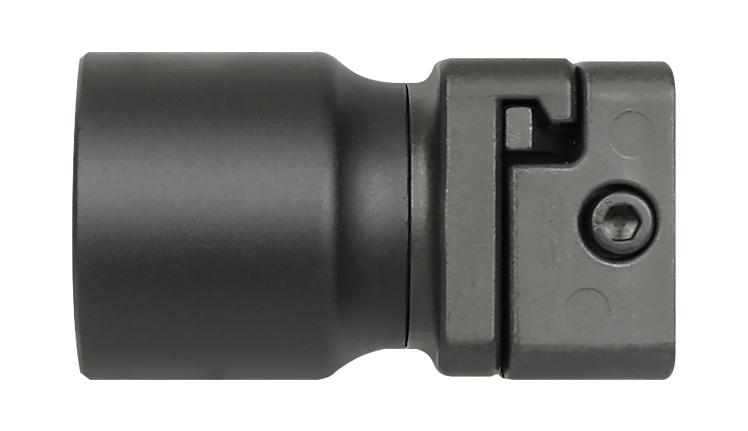 Midwest Industries MISTAPSFBT Picatinny Buffer Tube Adaptor Side Folding for AR-Platform (Gas Piston System) Black