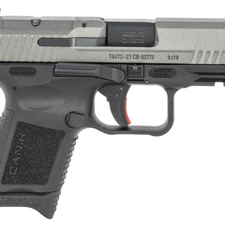 Canik HG6597TN TP9 Elite Subcompact 9mm Luger 3.60" 12+1 Black Tungsten Gray Cerakote Steel Slide Black Interchangeable Backstrap Grip