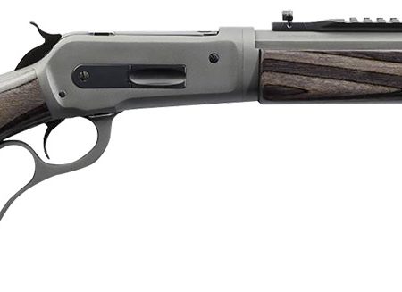 Chiappa Firearms 920411 Wildlands Takedown 1886 Full Size 45-70 Gov 4+1 18.50" Mystikote Dark Gray Threaded Barrel, Mystikote Dark Gray Picatinny Rail Steel Receiver, Fixed Gray Laminate Stock