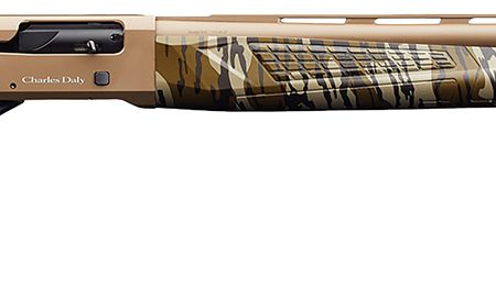 Charles Daly 930271 601  12 Gauge 4+1 3" 28" Vent Rib Barrel, Flat Dark Earth Barrel/Receiver Finish, Mossy Oak Bottomland Stock & Forend, Includes 3 Chokes