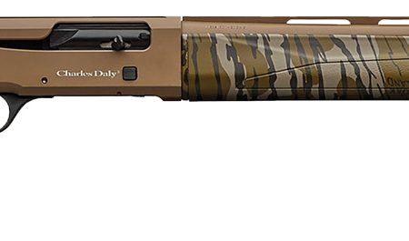 Charles Daly 930272 601  20 Gauge 4+1 3" 22" Vent Rib Barrel, Flat Dark Earth Finished Barrel/Receiver, Mossy Oak Bottomland Stock & Forend, Includes 3 Chokes