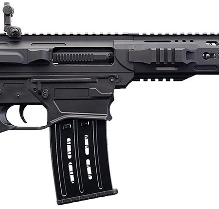 Charles Daly 930191 AR 12T Full Size Frame 12 Gauge Semi-Auto 3" 5+1 18.50" Black Steel Barrel, Black Aluminum Receiver, Black  Synthetic Stock w/Adj Comb, Black Polymer Grip