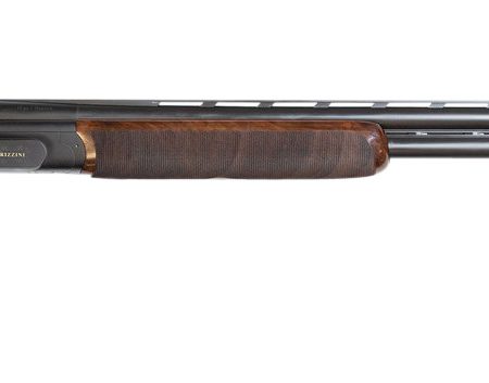 Rizzini USA 6501-12 BR460 Competition 12 Gauge 30" 2rd 2.75" Gold Accent Matte Black Cerakote Turkish Walnut Fixed Pistol Grip Stock Right Hand (Full Size)