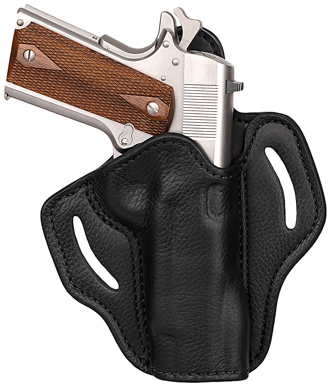 1791 Gunleather UCBH1NSBR Ultra Custom OWB Size 01 Night Sky Black Leather Belt Clip Fits 1911 Right Hand