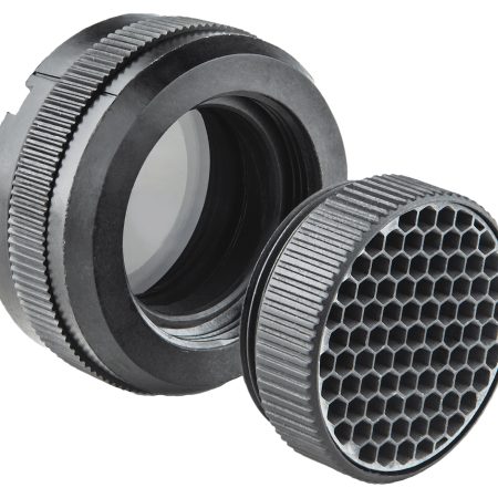 Meprolight USA 5626090000 Polarizer/Flash Guard Kit  Rifle Black Compatible w/ Mepro M21