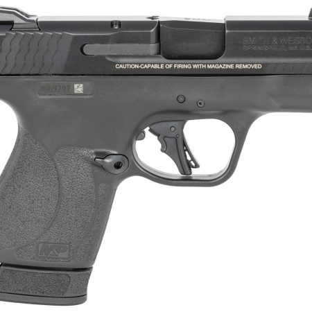 Smith & Wesson 13248 M&P Shield Plus Micro-Compact Frame 9mm Luger 10+1/13+1, 3.10" Black Armornite Stainless Steel Barrel & Serrated Slide, Matte Black Polymer Frame,  No Safety