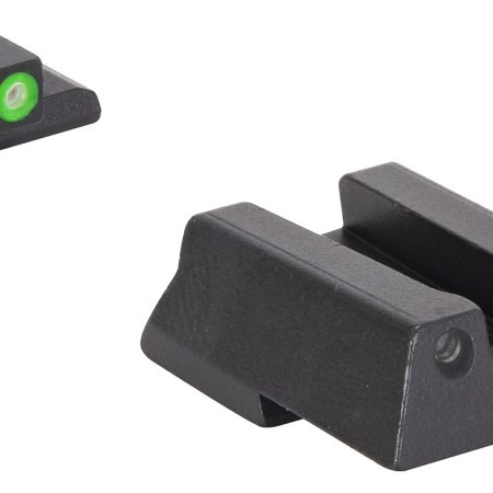 Meprolight USA 415453111 Hyper-Bright Green Tritium Green Outline Front Sight-Green Tritium Black Outline Rear Sight HK VP9/HK45/HK45C