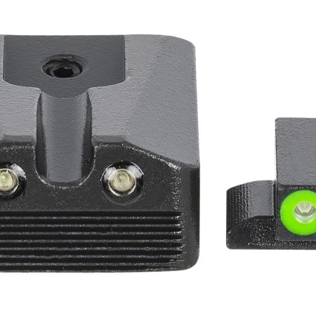 Meprolight USA 412213111 Hyper-Bright  Green Tritium Green Outline Front Sight-Green Tritium Black Outline Rear Sight Kimber 1911 WEDGE